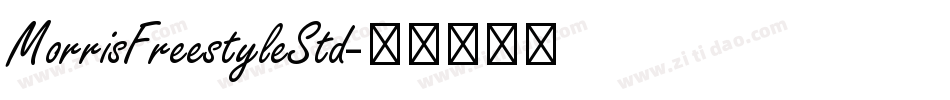 MorrisFreestyleStd字体转换