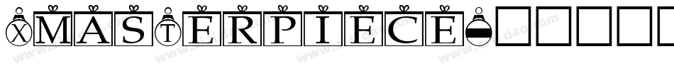XmasTerpiece字体转换