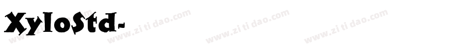 XyloStd字体转换