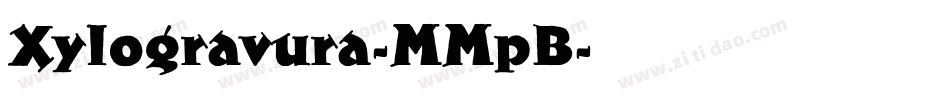 Xylogravura-MMpB字体转换