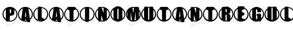 PalatinoMutantRegular-ZlqZ字体转换