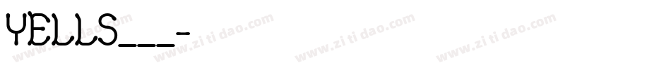 YELLS___字体转换