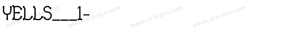 YELLS___1字体转换