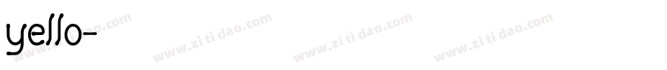 yello字体转换