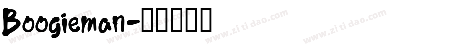 Boogieman字体转换