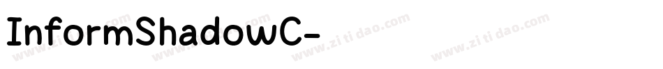 InformShadowC字体转换