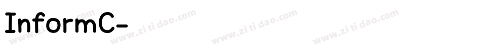 InformC字体转换