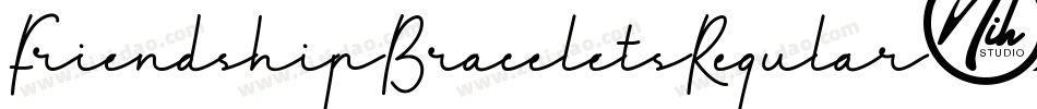 FriendshipBraceletsRegular-GmWa字体转换 FriendshipBraceletsRegular-GmWa字体转换