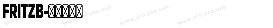 FRITZB字体转换