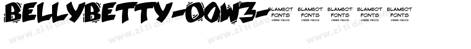 BellyBetty-O0W3字体转换