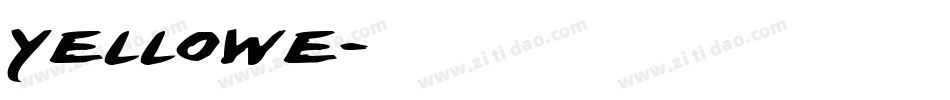 Yellowe字体转换