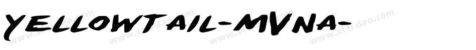 Yellowtail-mVna字体转换