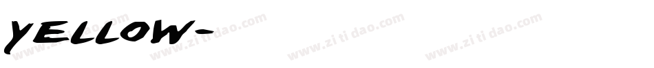 yellow字体转换