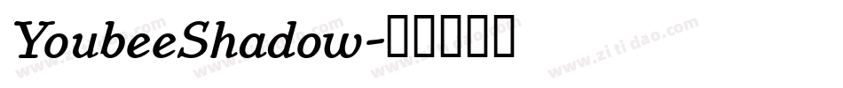 YoubeeShadow字体转换