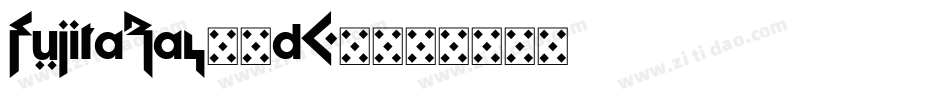 FujitaRay-8dG0字体转换