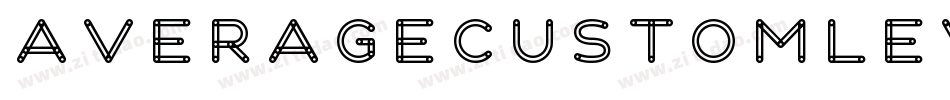 AverageCustomLevel2Regular-JAjK字体转换