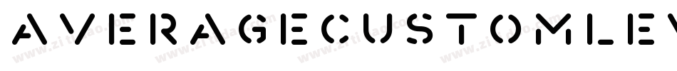 AverageCustomLevel2Regular-JAjK字体转换