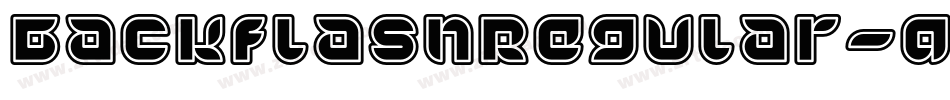 BackflashRegular-qWYr字体转换