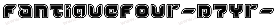 FantiqueFour-p7Yr字体转换