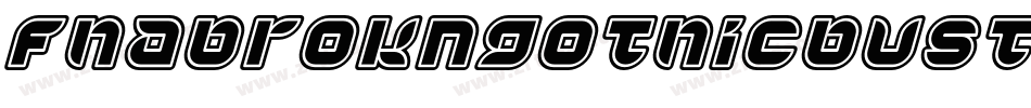 Fhabrokngothicbustddnc-xGYr字体转换