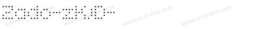 Zado-zKjD字体转换
