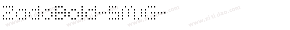 ZadoBold-5MjG字体转换
