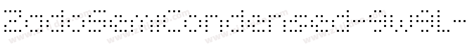 ZadoSemiCondensed-9w9L字体转换