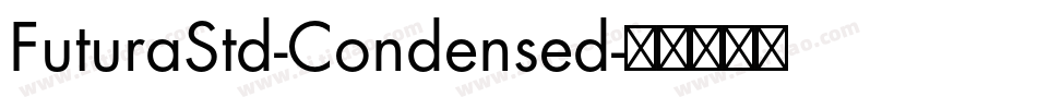 FuturaStd-Condensed字体转换