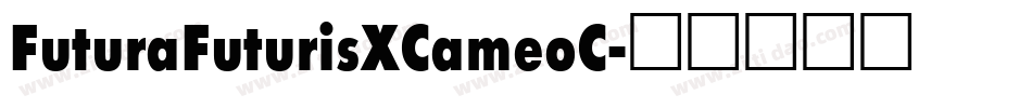 FuturaFuturisXCameoC字体转换