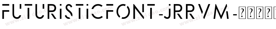 FuturisticFont-JRRvM字体转换