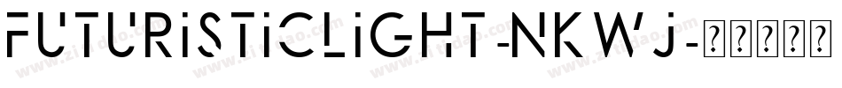 FuturisticLight-nKWJ字体转换