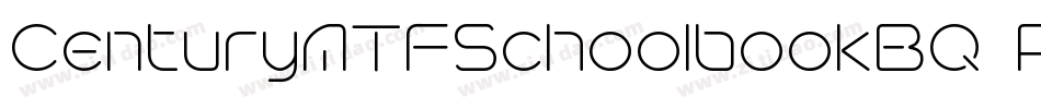 CenturyATFSchoolbookBQ-Regular字体转换 CenturyATFSchoolbookBQ-Regular字体转换