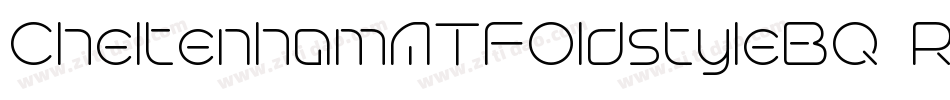 CheltenhamATFOldstyleBQ-Regular字体转换