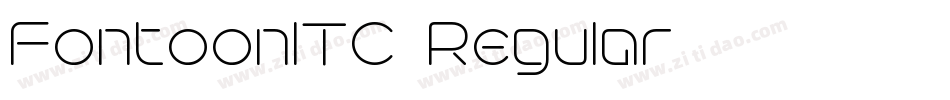 FontoonITC-Regular字体转换 FontoonITC-Regular字体转换