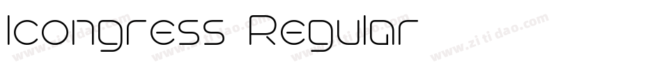 Icongress-Regular字体转换 Icongress-Regular字体转换