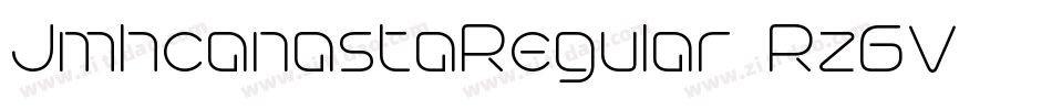 JmhcanastaRegular-Rz5V字体转换