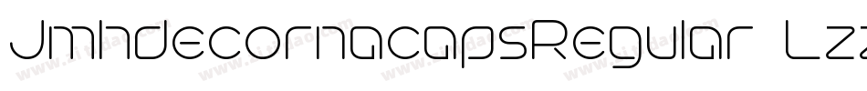 JmhdecornacapsRegular-Lzzg字体转换