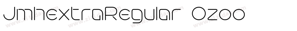 JmhextraRegular-Ozoo字体转换 JmhextraRegular-Ozoo字体转换