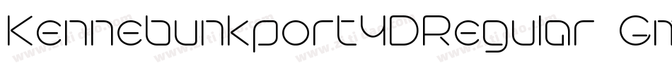 Kennebunkport3DRegular-Gm2A字体转换 Kennebunkport3DRegular-Gm2A字体转换