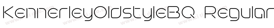 KennerleyOldstyleBQ-Regular字体转换