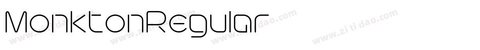 MonktonRegular字体转换 MonktonRegular字体转换