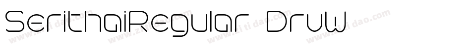 SerithaiRegular-DrvW字体转换