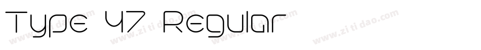 Type-36-Regular字体转换