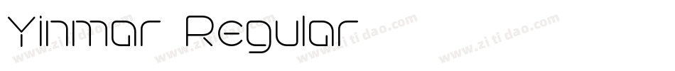 Yinmar-Regular字体转换