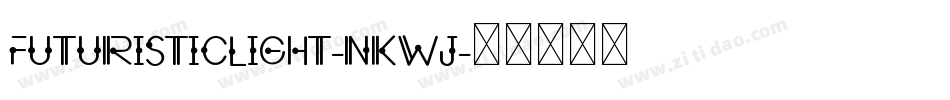 FuturisticLight-nKWJ字体转换