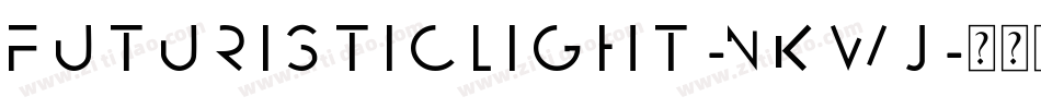 FuturisticLight-nKWJ字体转换