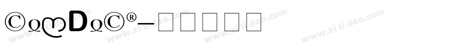 BORDOBK字体转换