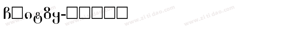 GLitzy字体转换