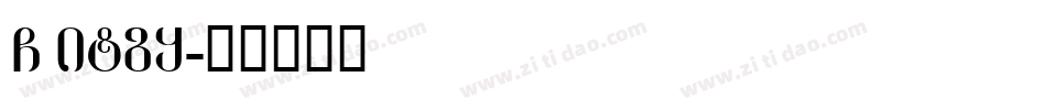 GLitzy字体转换