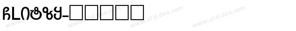 GLitzy字体转换
